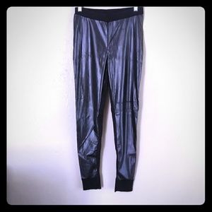 Victoria's Secret faux leather front leggings